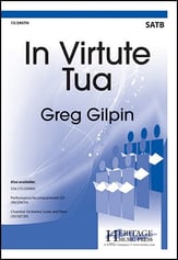 In Virtute Tua SATB choral sheet music cover